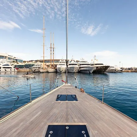 Båthotell Voilier Luxe Face Au Palais Cannes